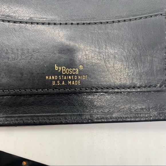 Men’s BOSCA vintage leather wallet - Picture 5 of 5